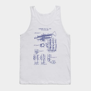 trumpet player orchestra jazz band Tank Top